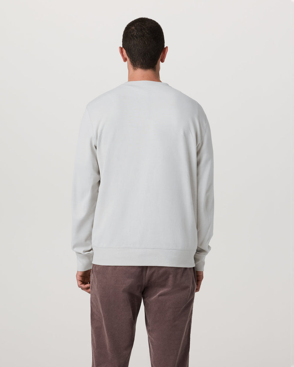 Vuori Jeffreys Crew 2.0 Men's Winter Grey Heather Pullover