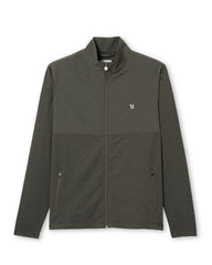 Vuori Sunday Element Track Jacket Kale Heather