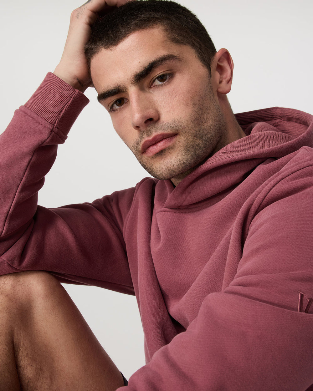 Vuori Seaside Pullover Hoodie Men's Berry Pullover Hoodie