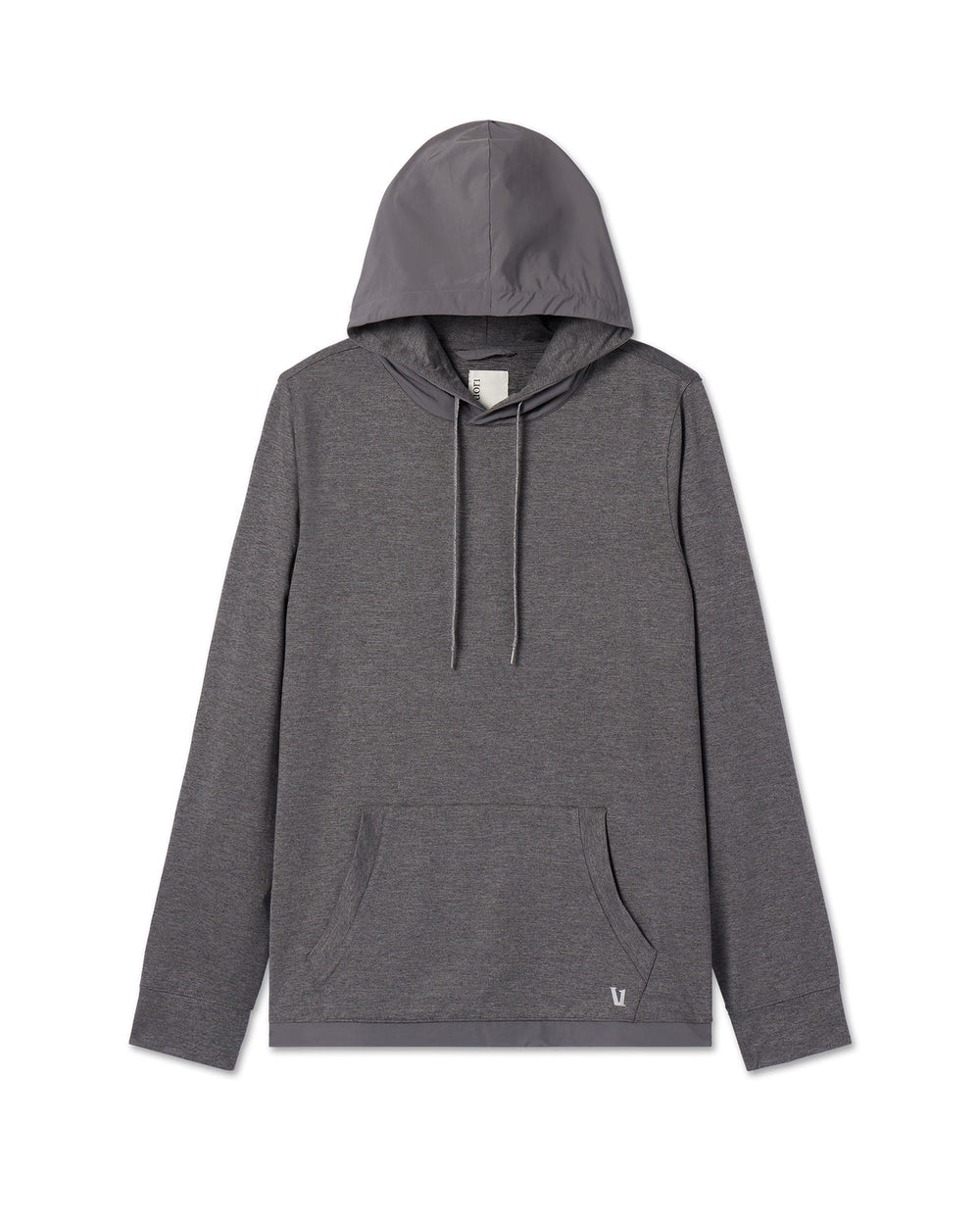 Vuori Sunday Element Hoodie Charcoal Heather