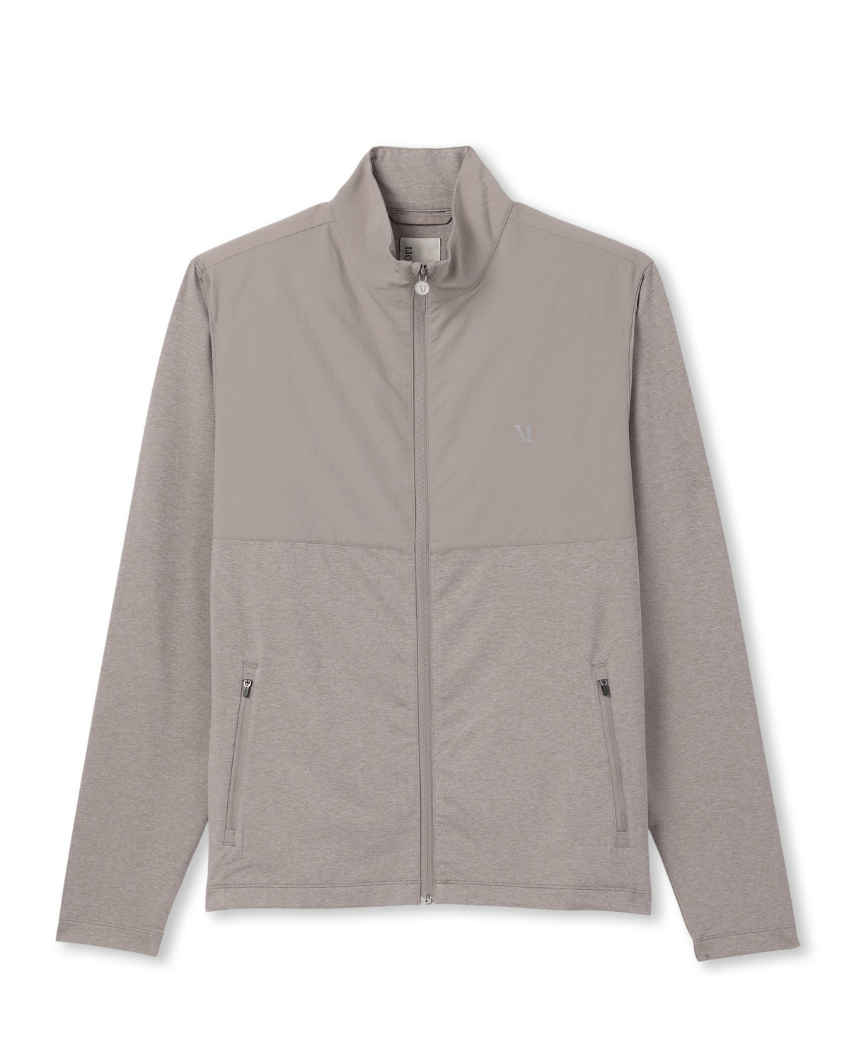 Vuori Sunday Element Track Jacket Mocha Heather