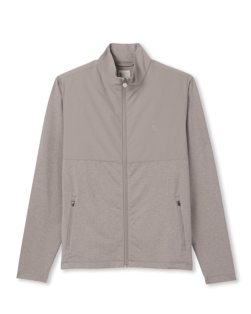 Vuori Sunday Element Track Jacket Mocha Heather