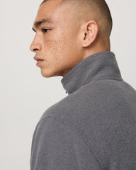 Vuori Beach Fleece 1/2 Zip - Relaxed Pinecone Heather Pullover