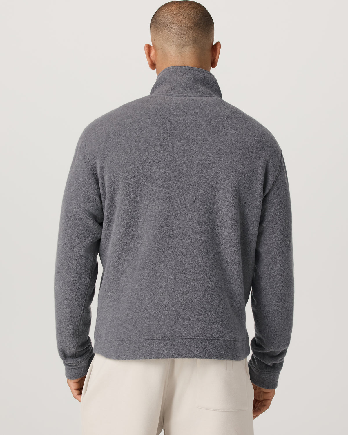 Vuori Beach Fleece 1/2 Zip - Relaxed Pinecone Heather Pullover