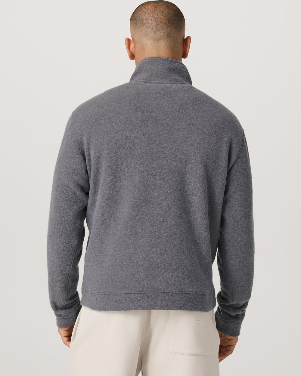 Vuori Beach Fleece 1/2 Zip - Relaxed Pinecone Heather Pullover
