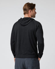 Vuori Ponto Performance Half Zip Hoodie Men's Black Half Zip