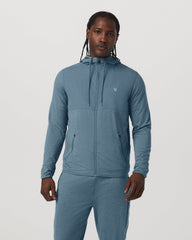 Vuori Sunday Element Jacket Men's Smoke Blue Heather Jacket