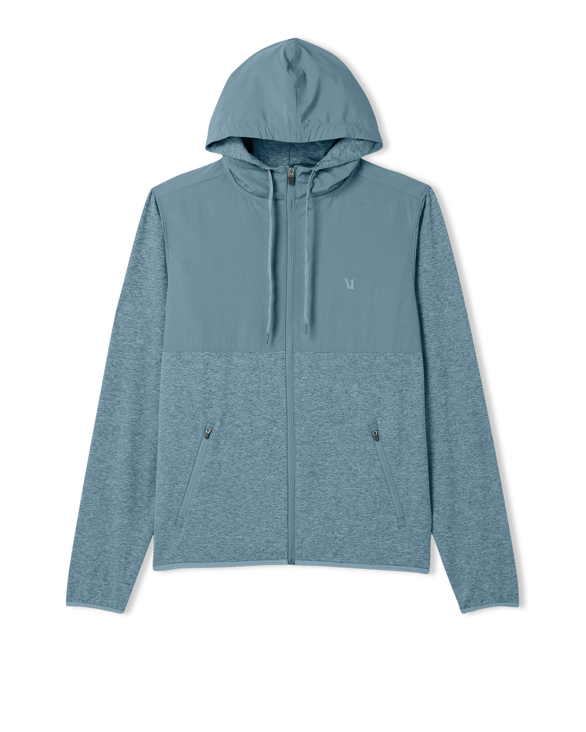Vuori Sunday Element Jacket Men's Smoke Blue Heather Jacket