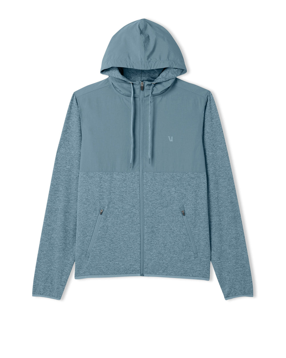 Vuori Sunday Element Jacket Men's Smoke Blue Heather Jacket