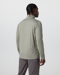 Vuori Ease Performance Half Zip 2.0 Laurel Heather
