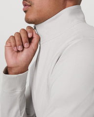 Vuori Coronado 1/2 Zip Men's Salt Heather Pullover