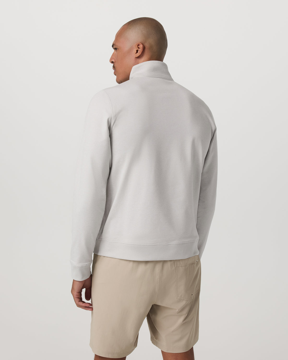 Vuori Coronado 1/2 Zip Men's Salt Heather Pullover