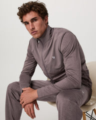 Vuori Men's Sunday Element Track Jacket Huckleberry Heather