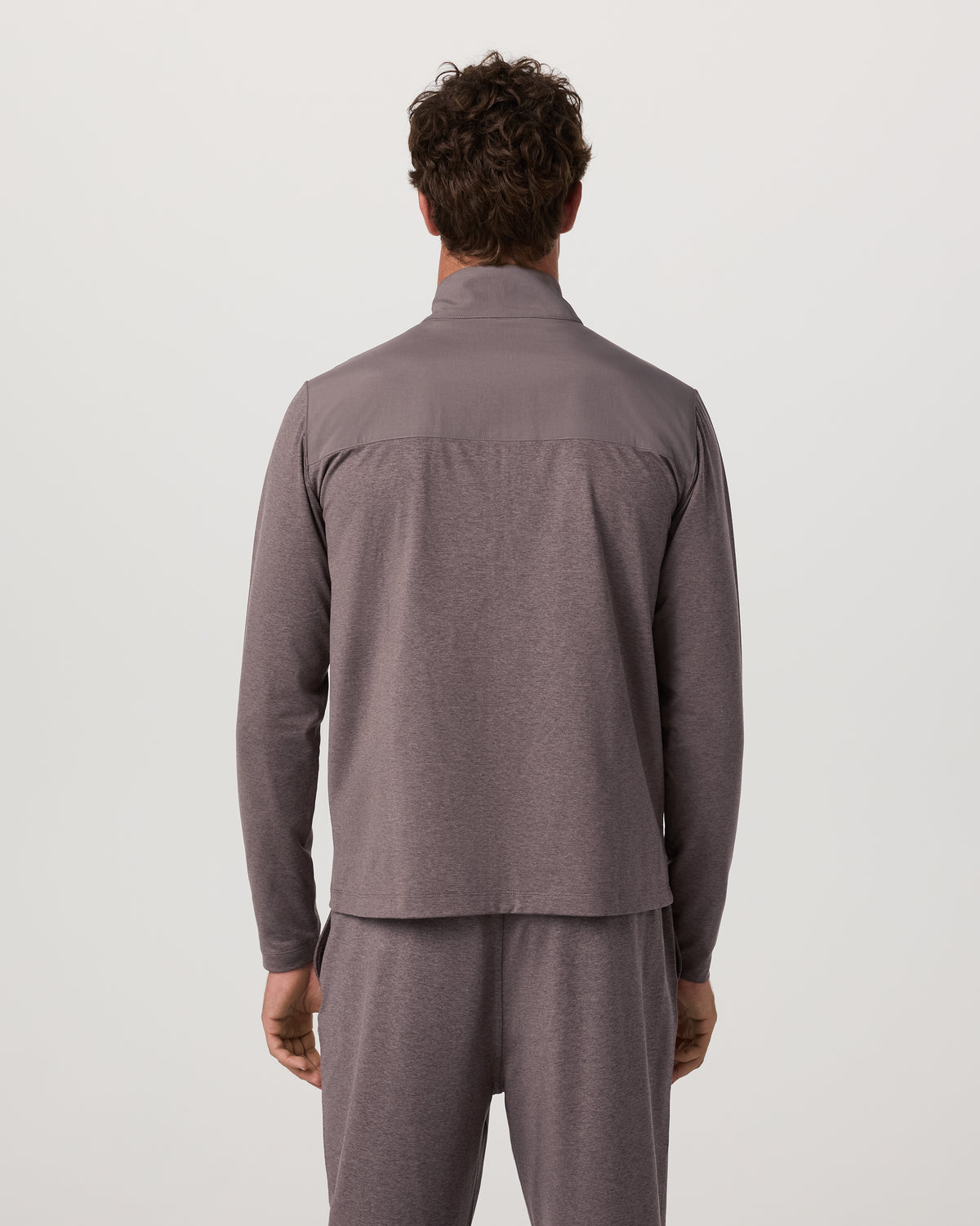 Vuori Men's Sunday Element Track Jacket Huckleberry Heather
