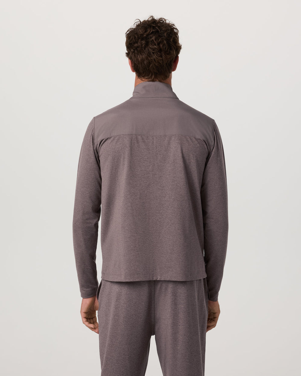 Vuori Men's Sunday Element Track Jacket Huckleberry Heather