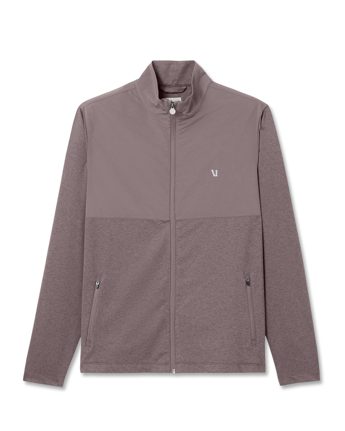 Vuori Men's Sunday Element Track Jacket Huckleberry Heather