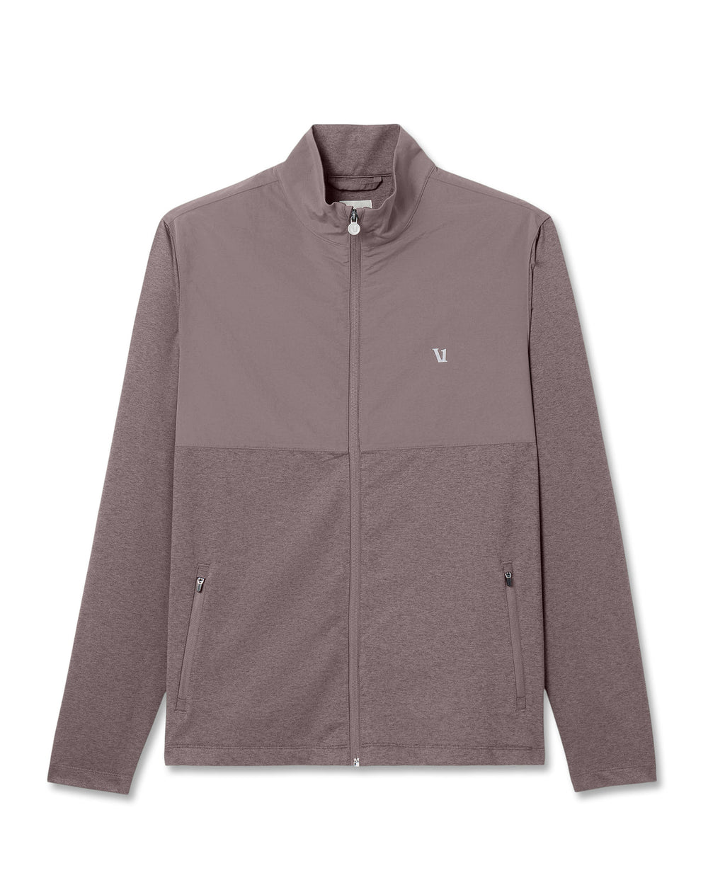 Vuori Men's Sunday Element Track Jacket Huckleberry Heather