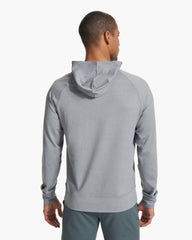 Vuori Ponto Performance Half Zip Hoodie Steel Heather