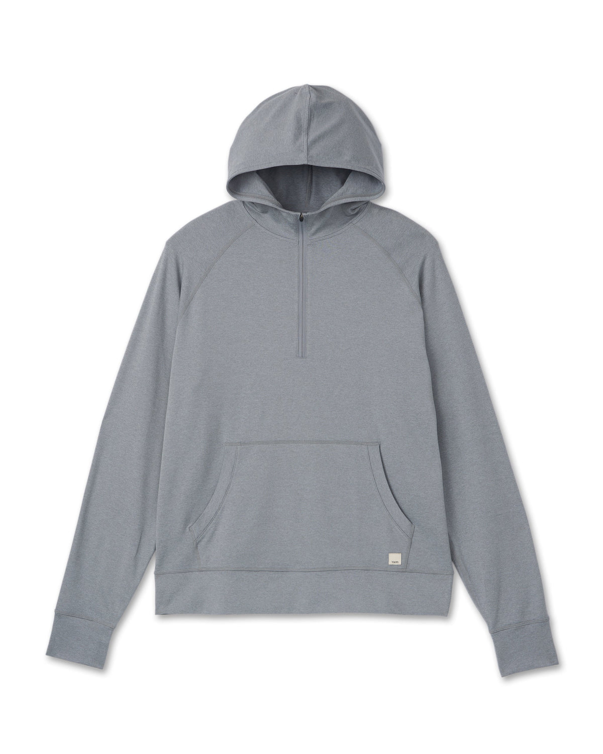 Vuori Ponto Performance Half Zip Hoodie Steel Heather