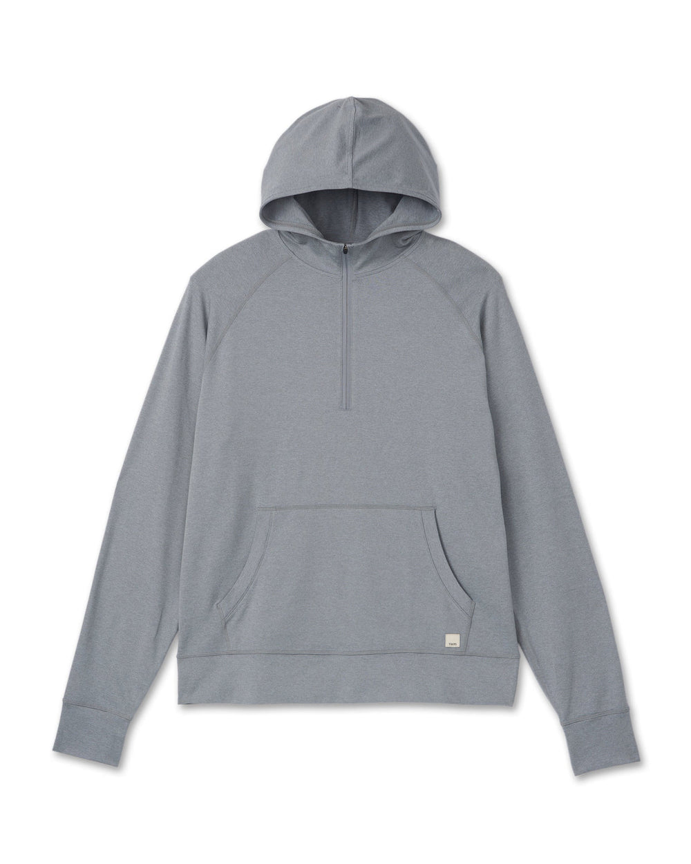 Vuori Ponto Performance Half Zip Hoodie Steel Heather
