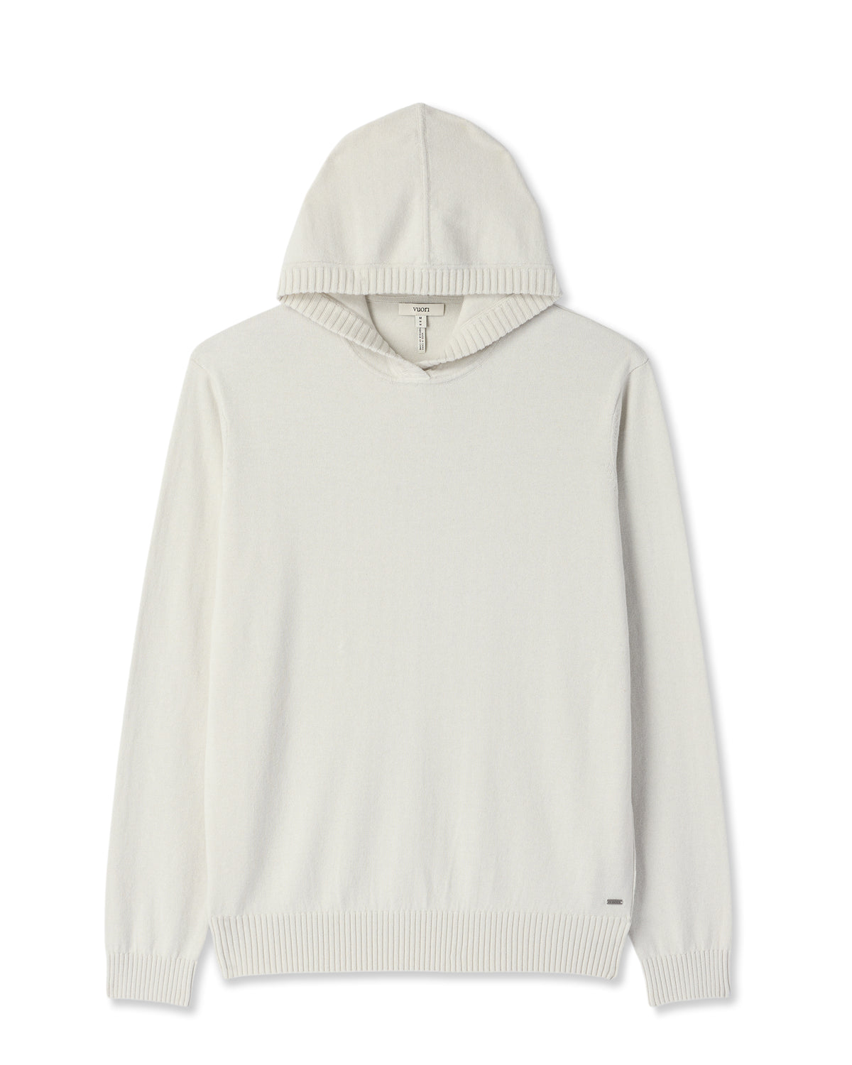 Vuori Fluent Sweater Hoodie Men's Winter Grey Cashmere Hoodie