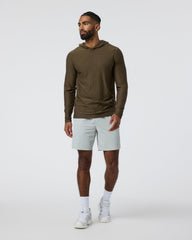 Vuori Strato Tech Hoodie Men's Moss Green Workout Hoodie