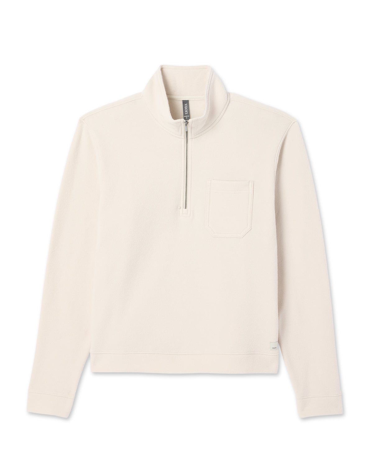 Vuori Beach Fleece 1/2 Zip - Relaxed Bone Heather Pullover