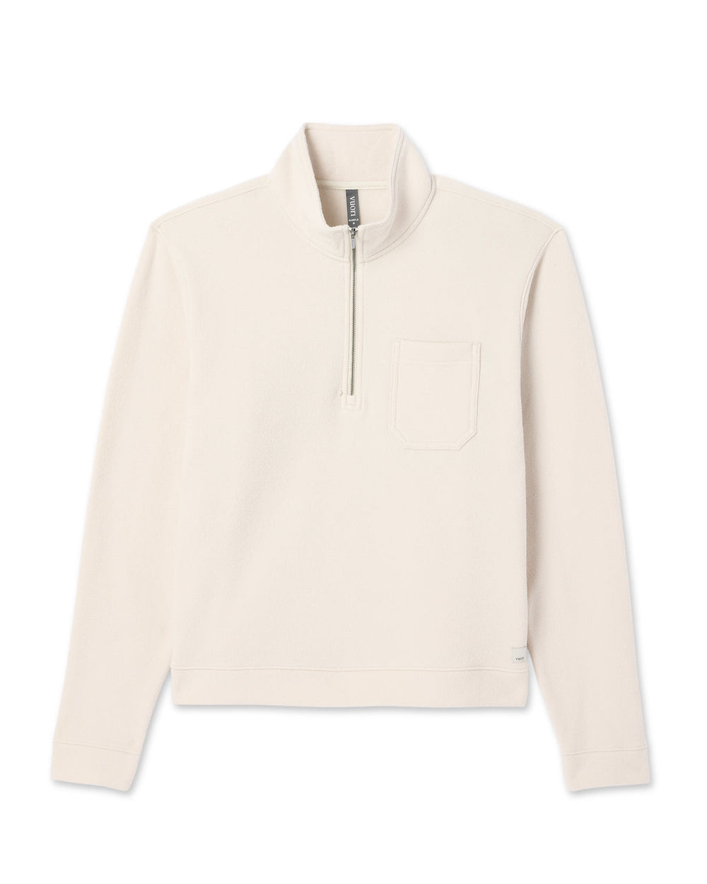 Vuori Beach Fleece 1/2 Zip - Relaxed Bone Heather Pullover