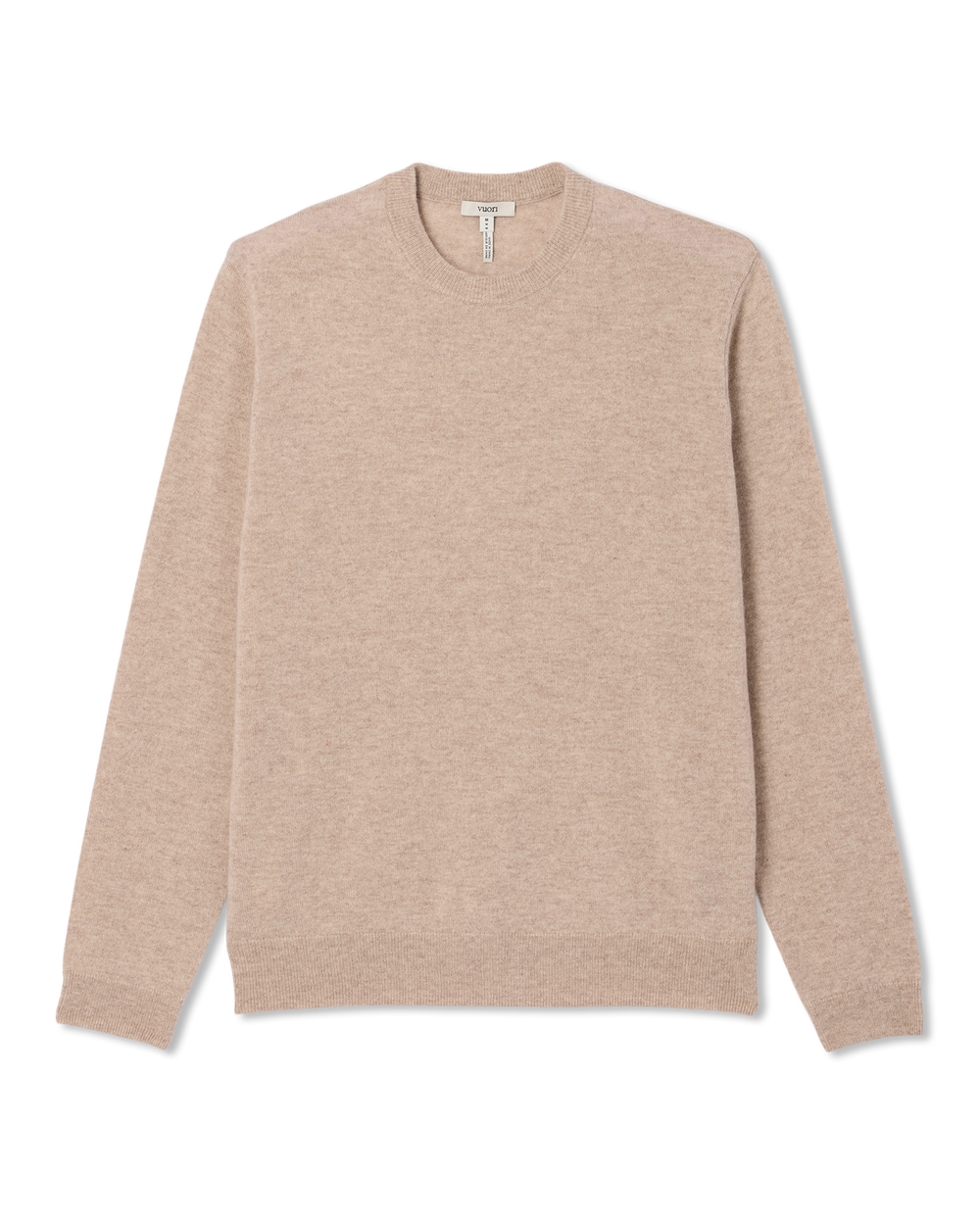 Vuori Berik Cashmere Sweater Men's Oatmeal Heather Sweater