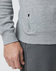 Vuori Jeffreys Pullover Heather Grey Pullover Clothing