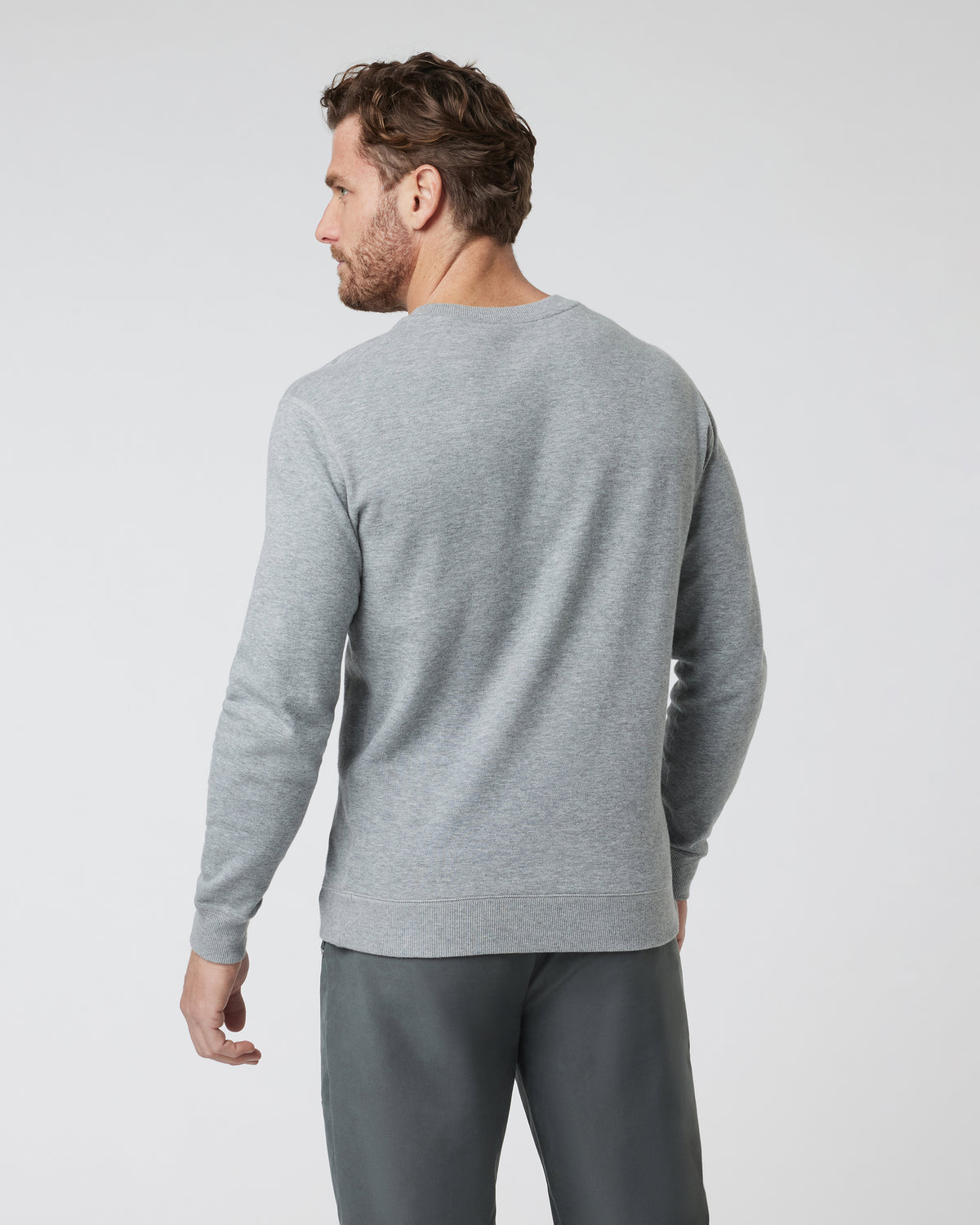 Vuori Jeffreys Pullover Heather Grey Pullover Clothing
