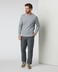 Vuori Jeffreys Pullover Heather Grey Pullover Clothing