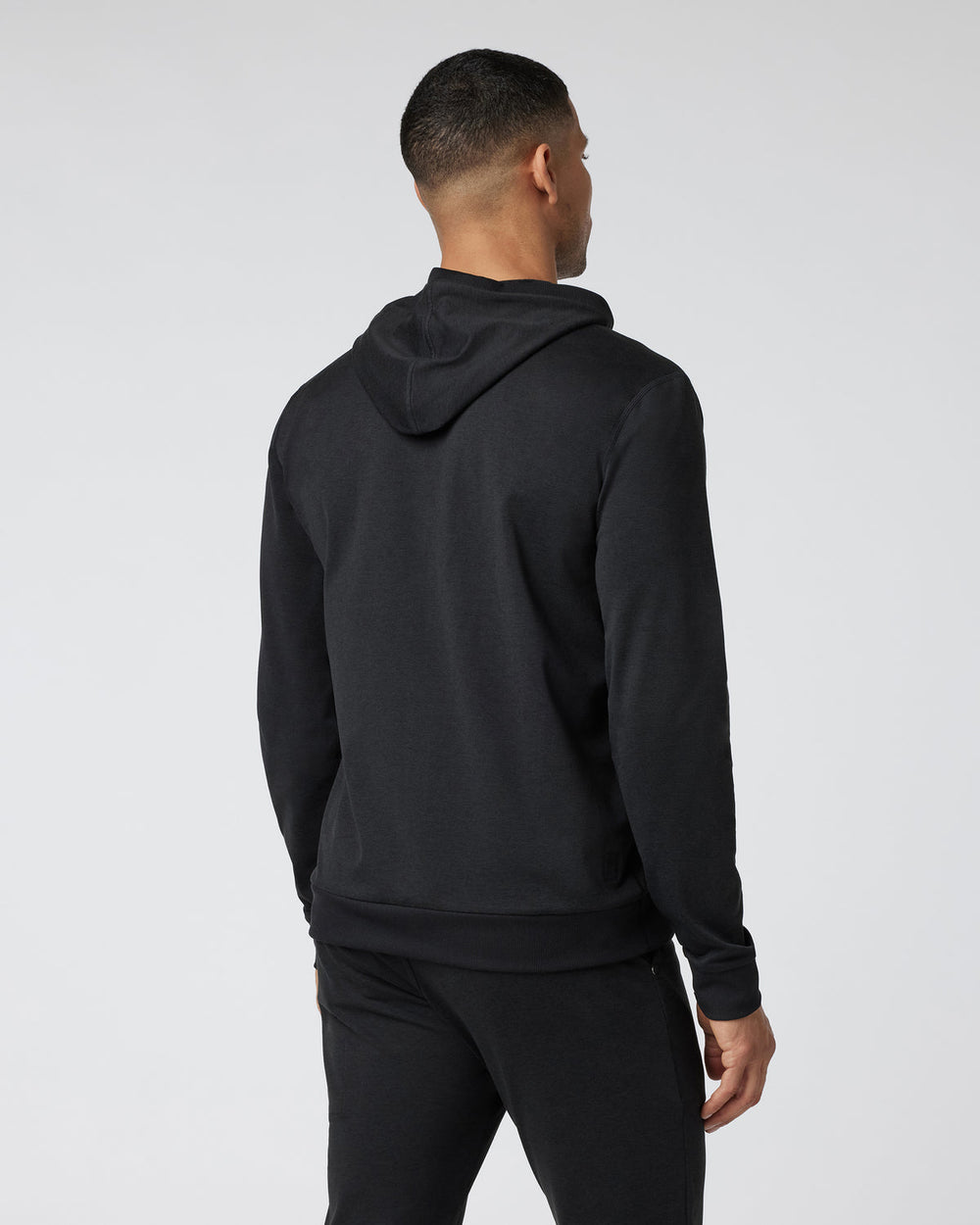 Vuori Coronado Hoodie Men's Black Zip Up Hoodie