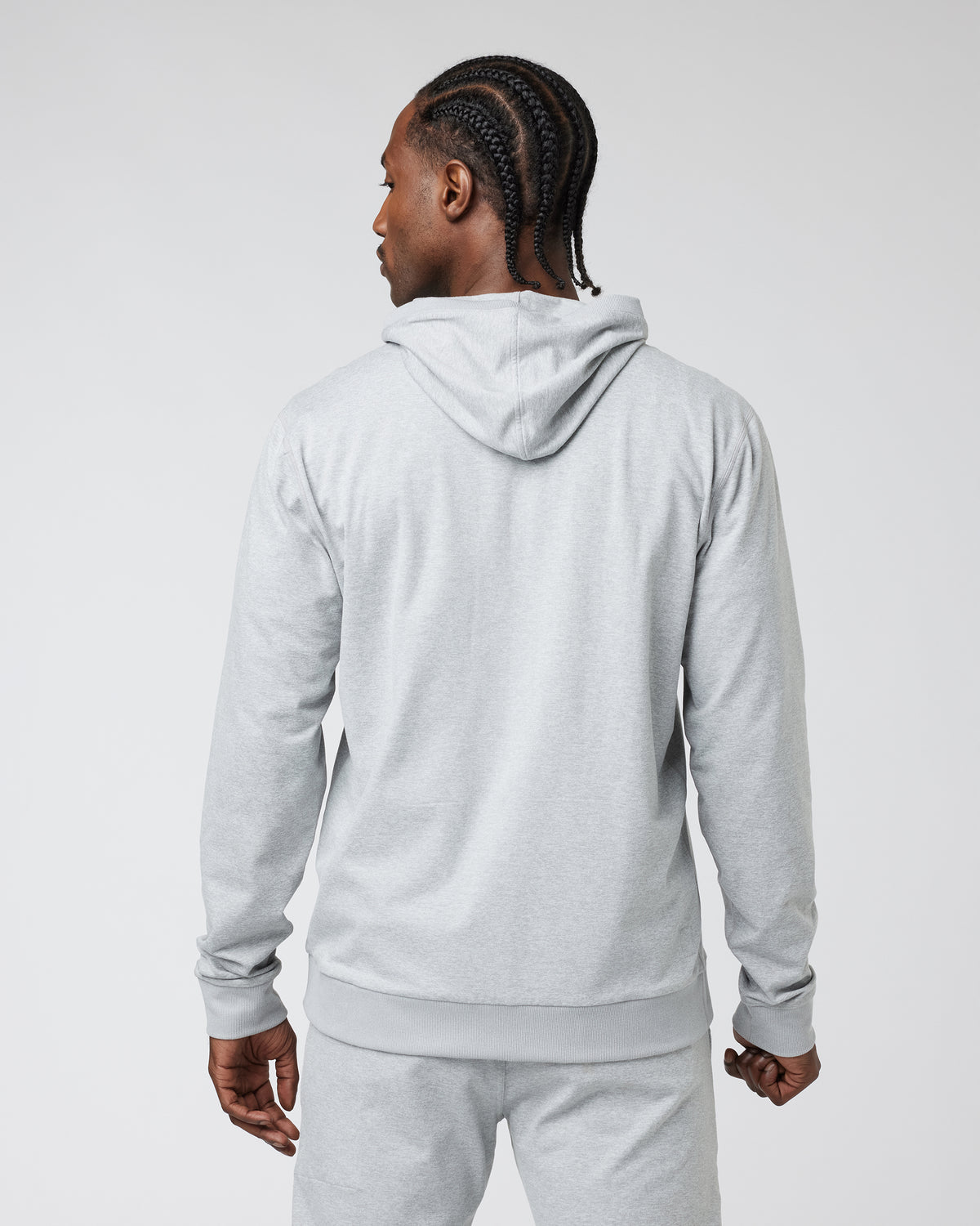 Vuori Coronado Hoodie Men's Heather Grey Hoodie