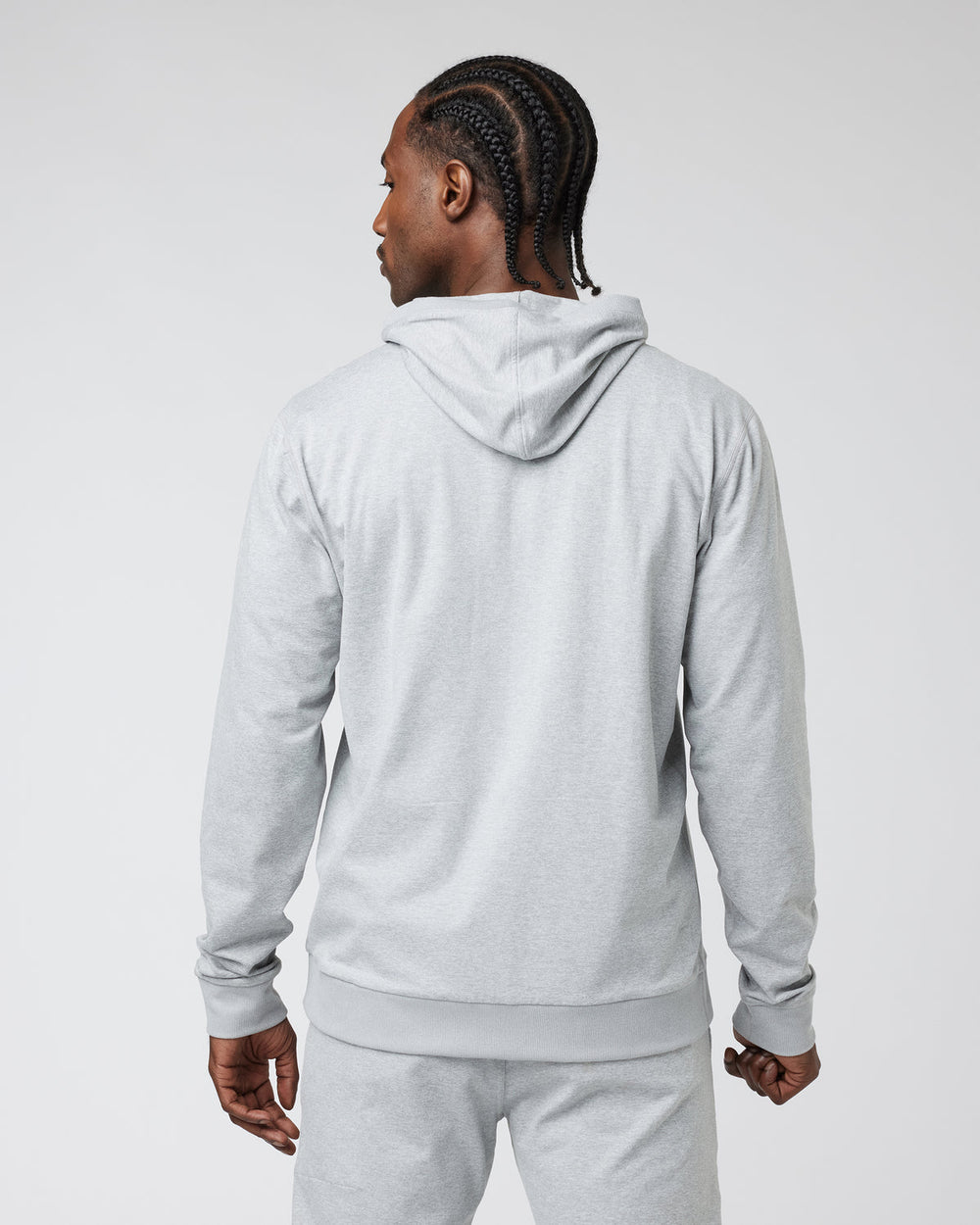 Vuori Coronado Hoodie Men's Heather Grey Hoodie