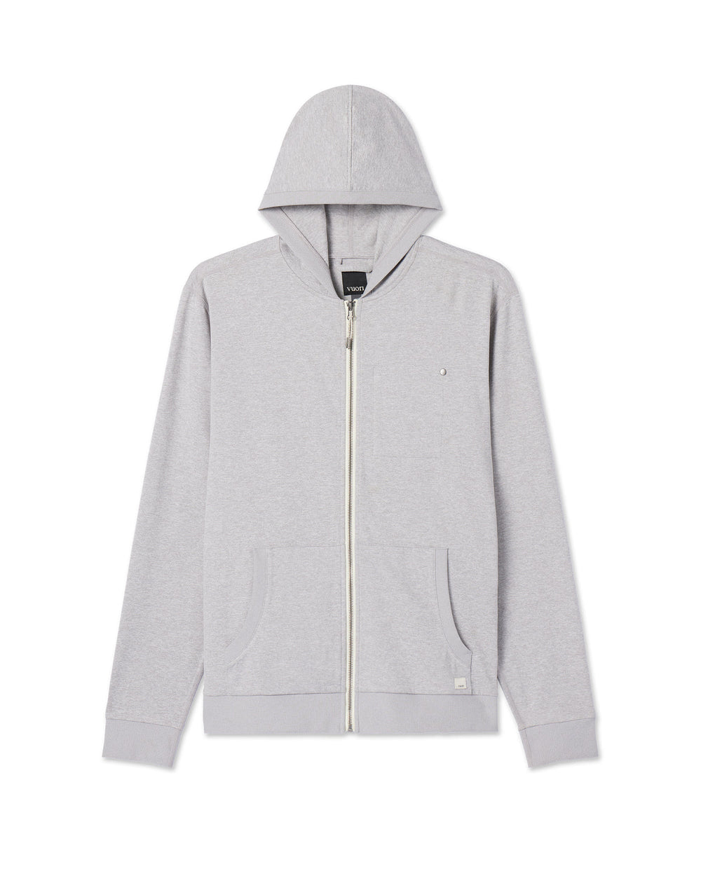 Vuori Coronado Hoodie Men's Heather Grey Hoodie
