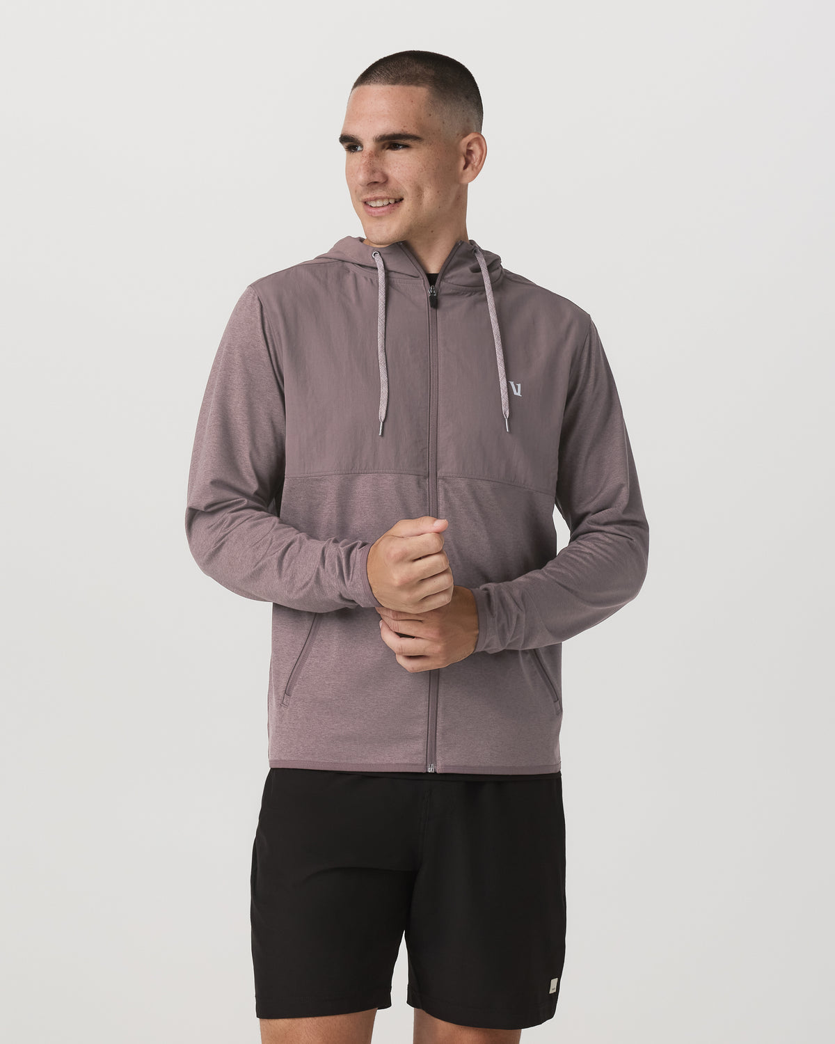 Vuori Sunday Element Jacket Men's Huckleberry Heather Jacket