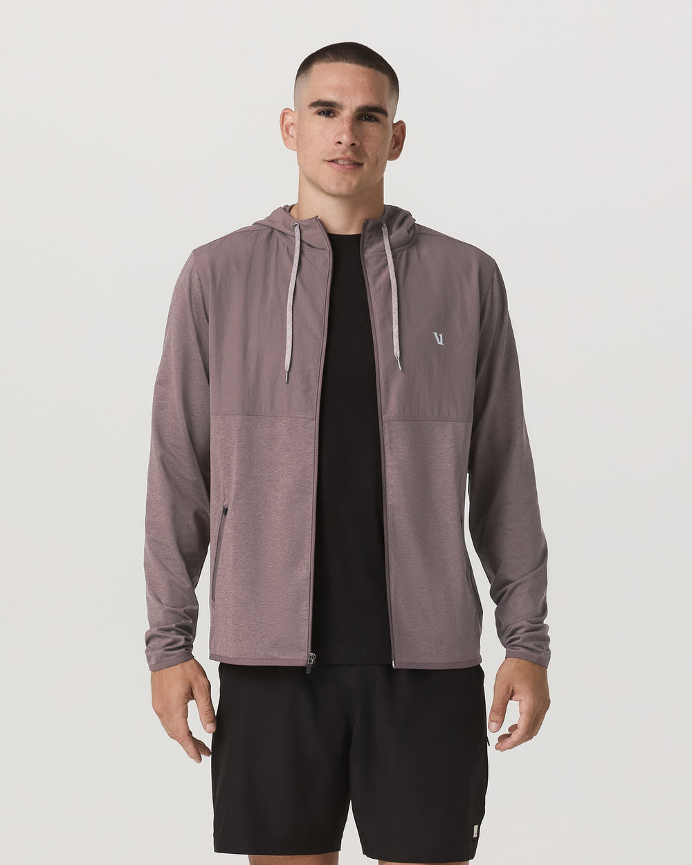 Vuori Sunday Element Jacket Men's Huckleberry Heather Jacket