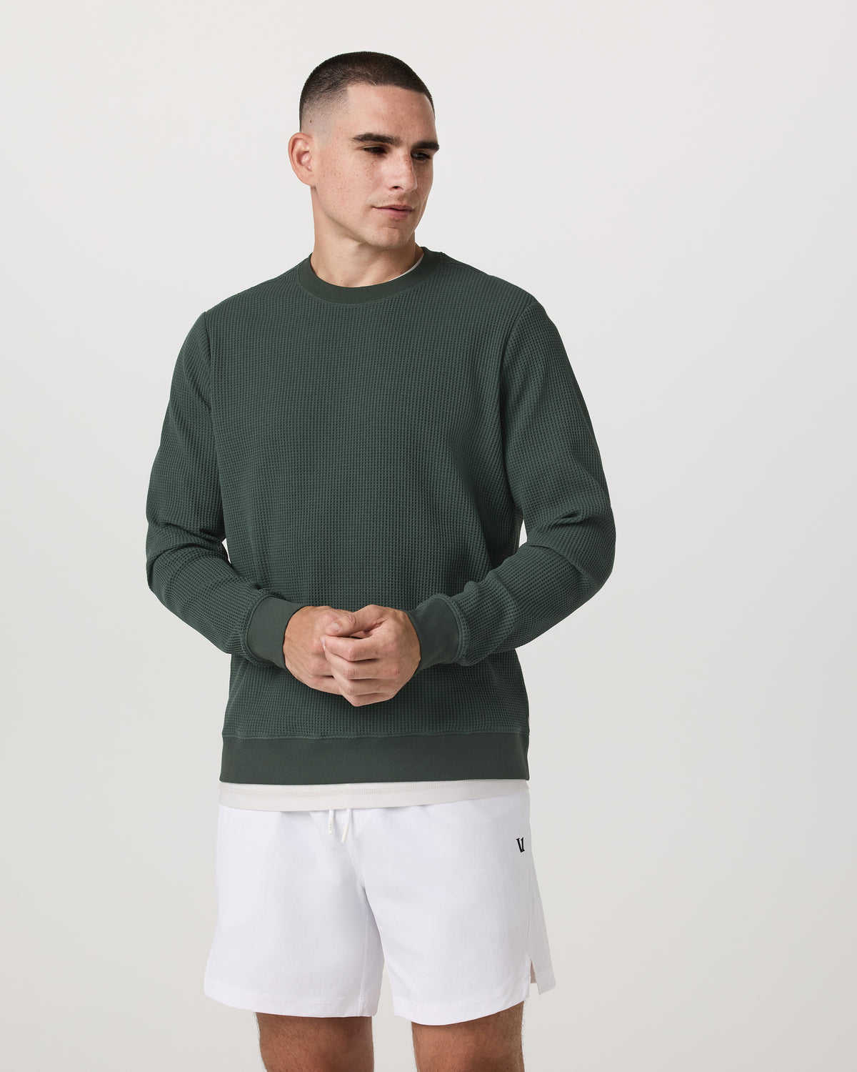 Vuori Jamestown Crew Men's Aspen Pullover Crewneck