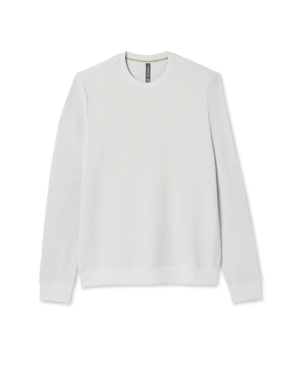 Vuori Jamestown Crew Men's Frost Grey Waffle Crewneck