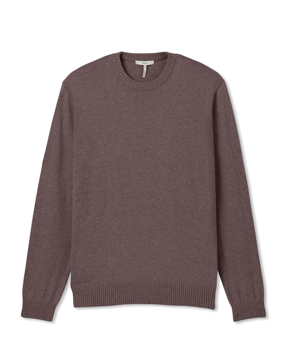 Vuori Fluent Sweater Men's Huckleberry Cashmere Sweater
