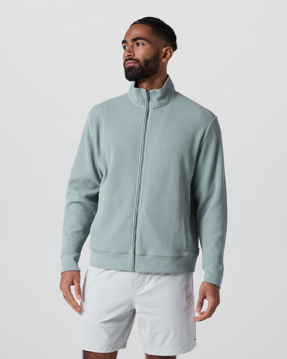 Vuori Jamestown Full Zip Mist