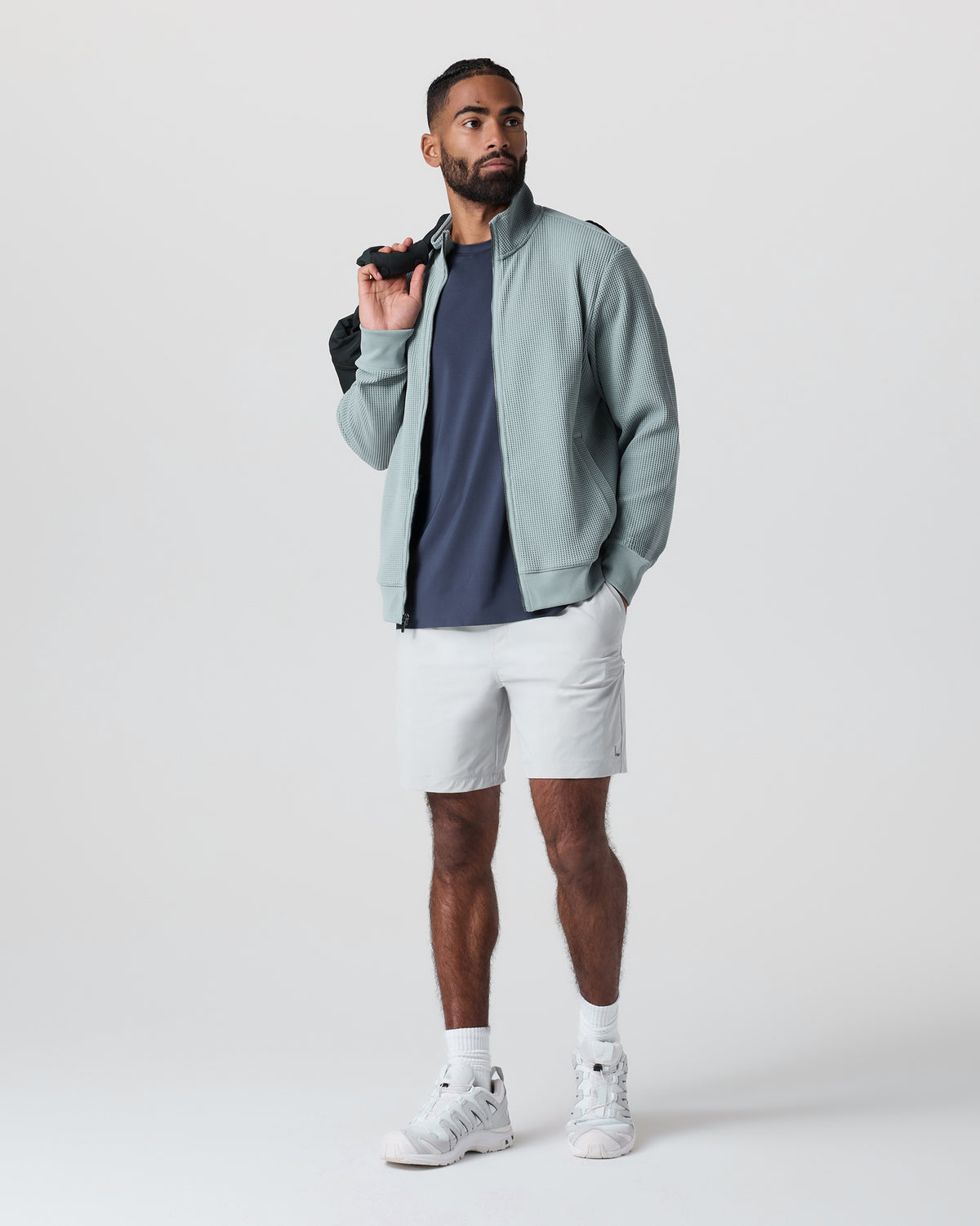 Vuori Jamestown Full Zip Mist