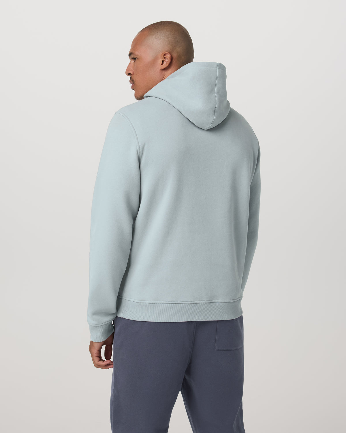 Vuori Seaside Pullover Hoodie Men's Blue Haze Pullover Hoodie