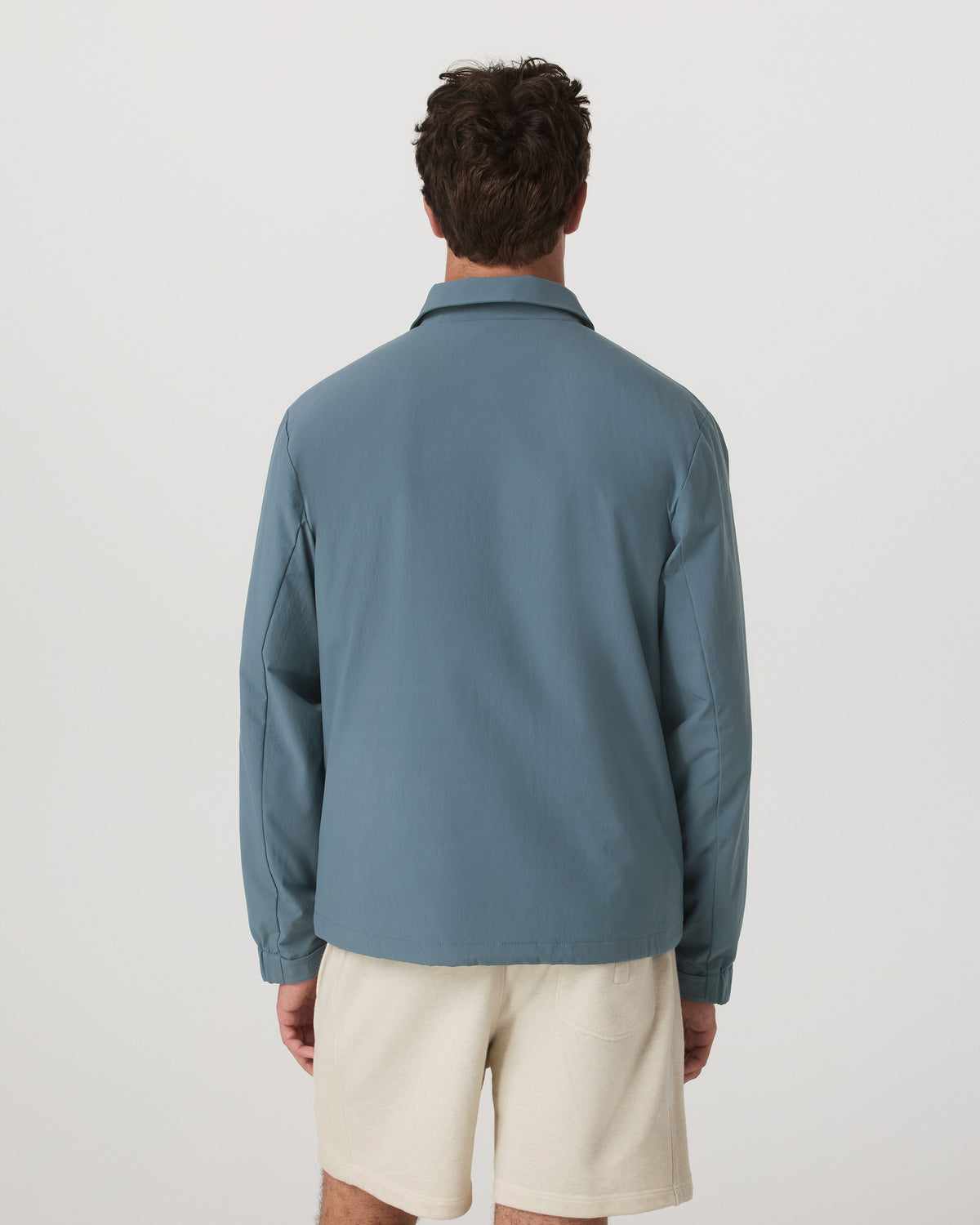 Vuori V1 Coach Jacket Men's Blue Sea Jacket