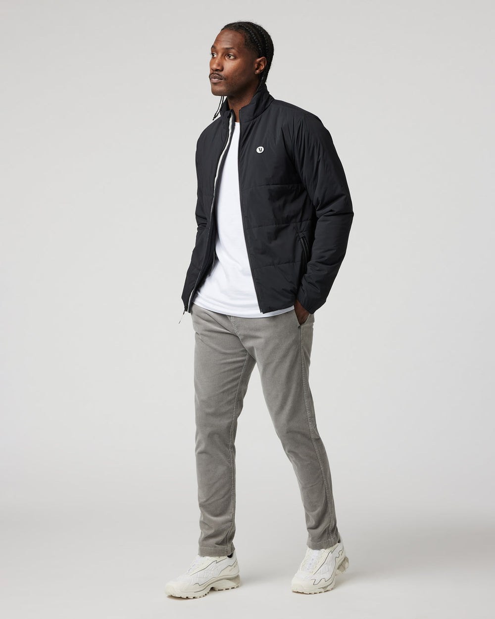 Vuori Echo Insulated Jacket 2.0 Black Lightweight Jacket