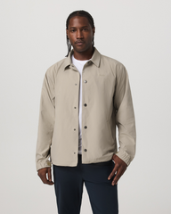 Vuori V1 Coach Jacket Men's Truffle Vintage Style Jacket