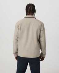 Vuori V1 Coach Jacket Men's Truffle Vintage Style Jacket