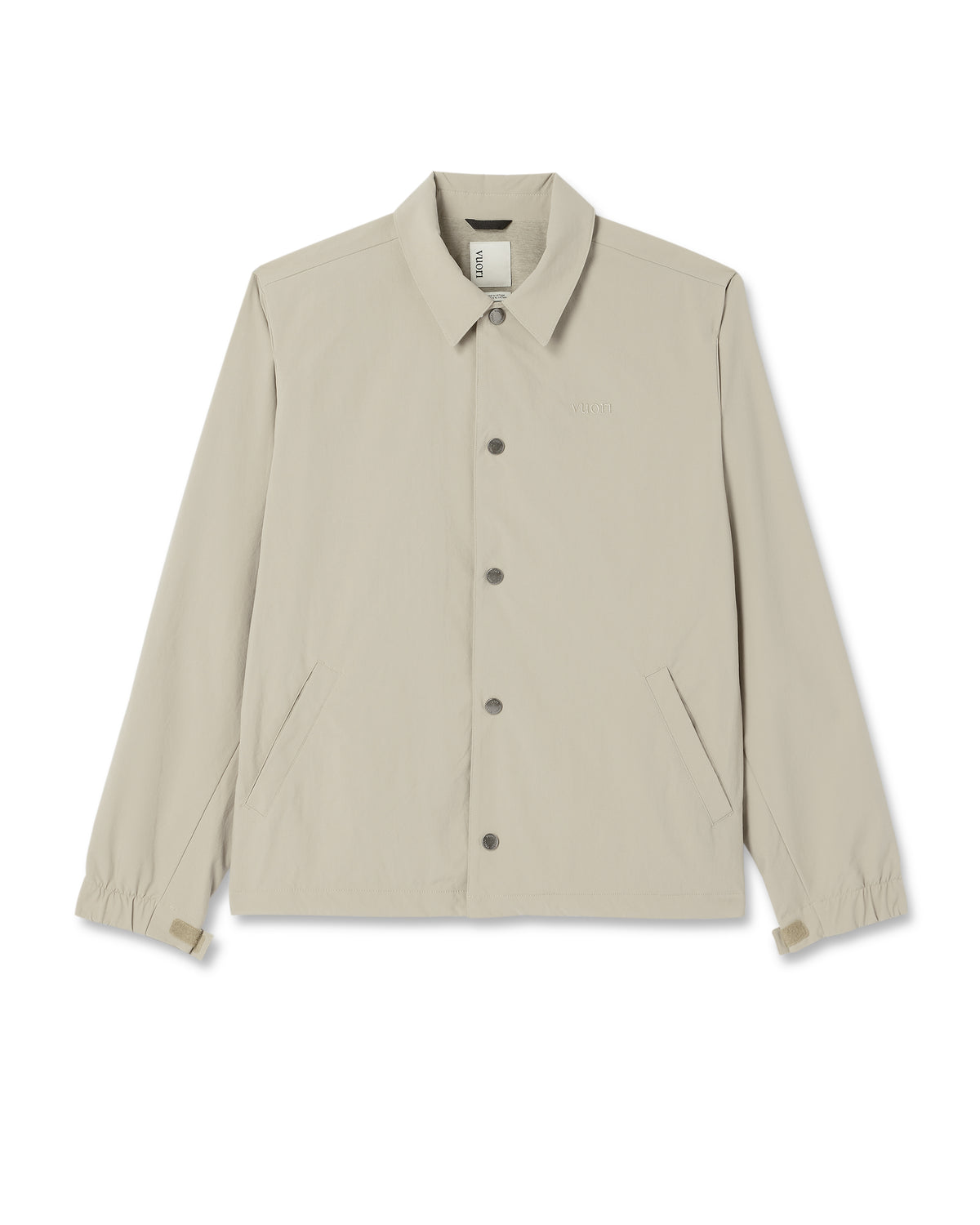 Vuori V1 Coach Jacket Men's Truffle Vintage Style Jacket