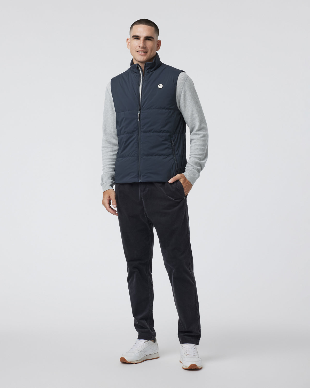 Vuori Echo Insulated Vest 2.0 Men's Navy Vest